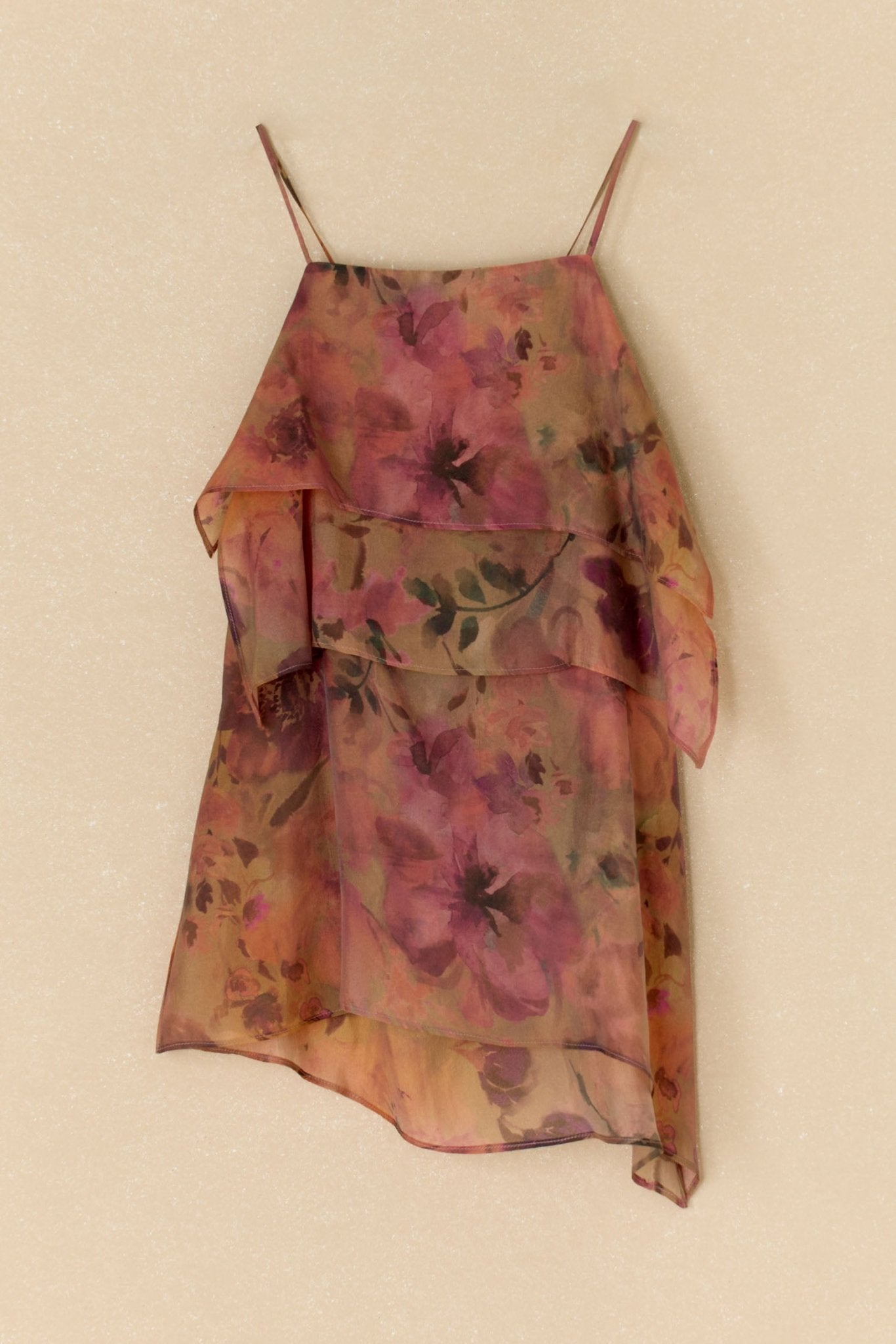 Vestido ROSES Estampado Nude - BIMANI