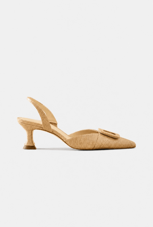 Stiletto NURIA Petite Beige Texture