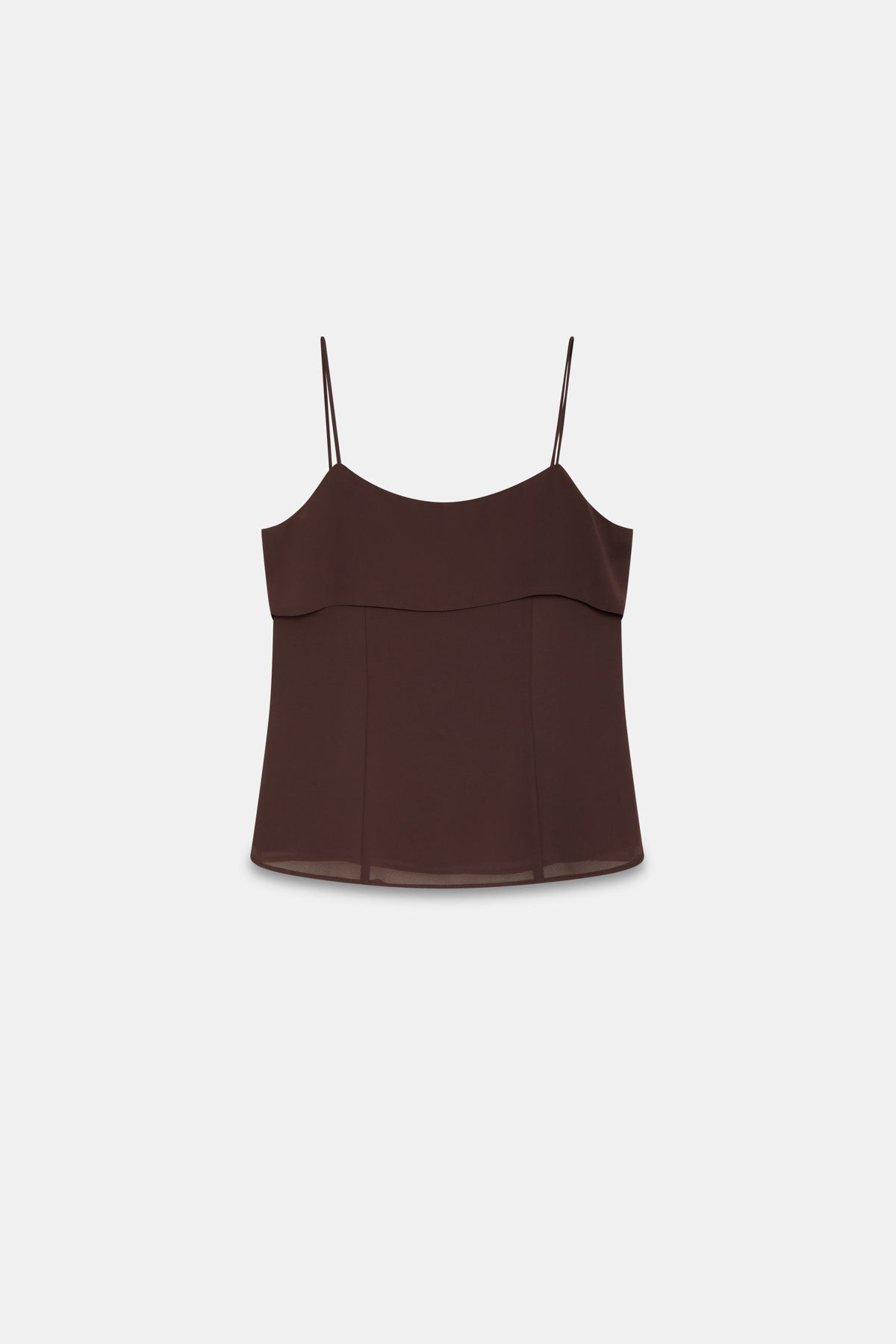 Top ANDORA Marrón Cacao