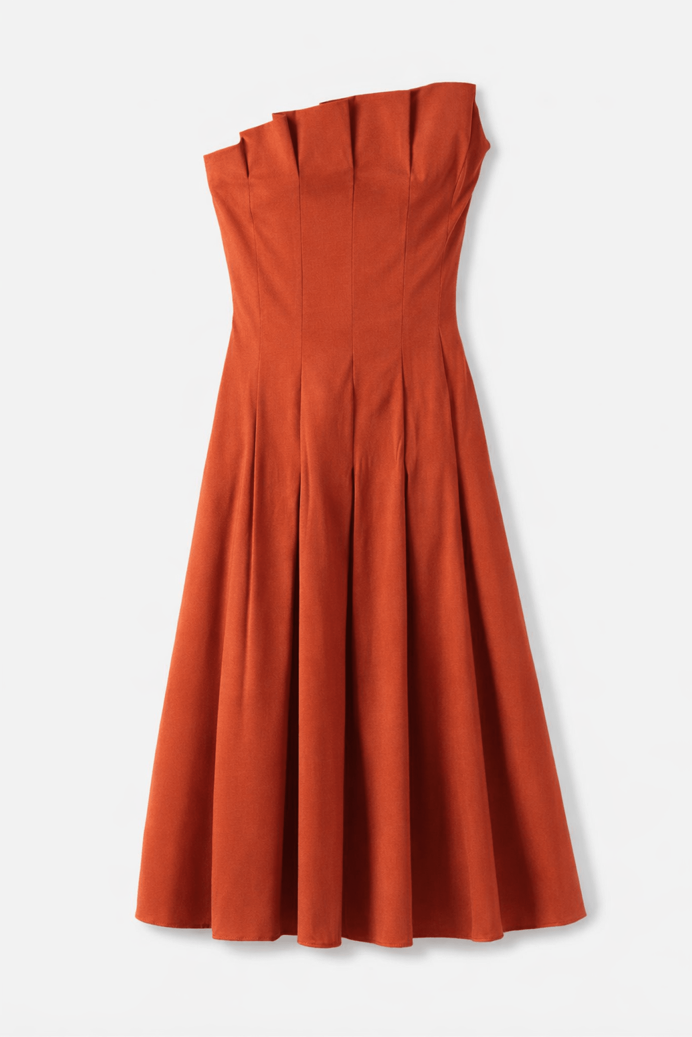 Vestido CORDELIA Teja Caldero - BIMANI