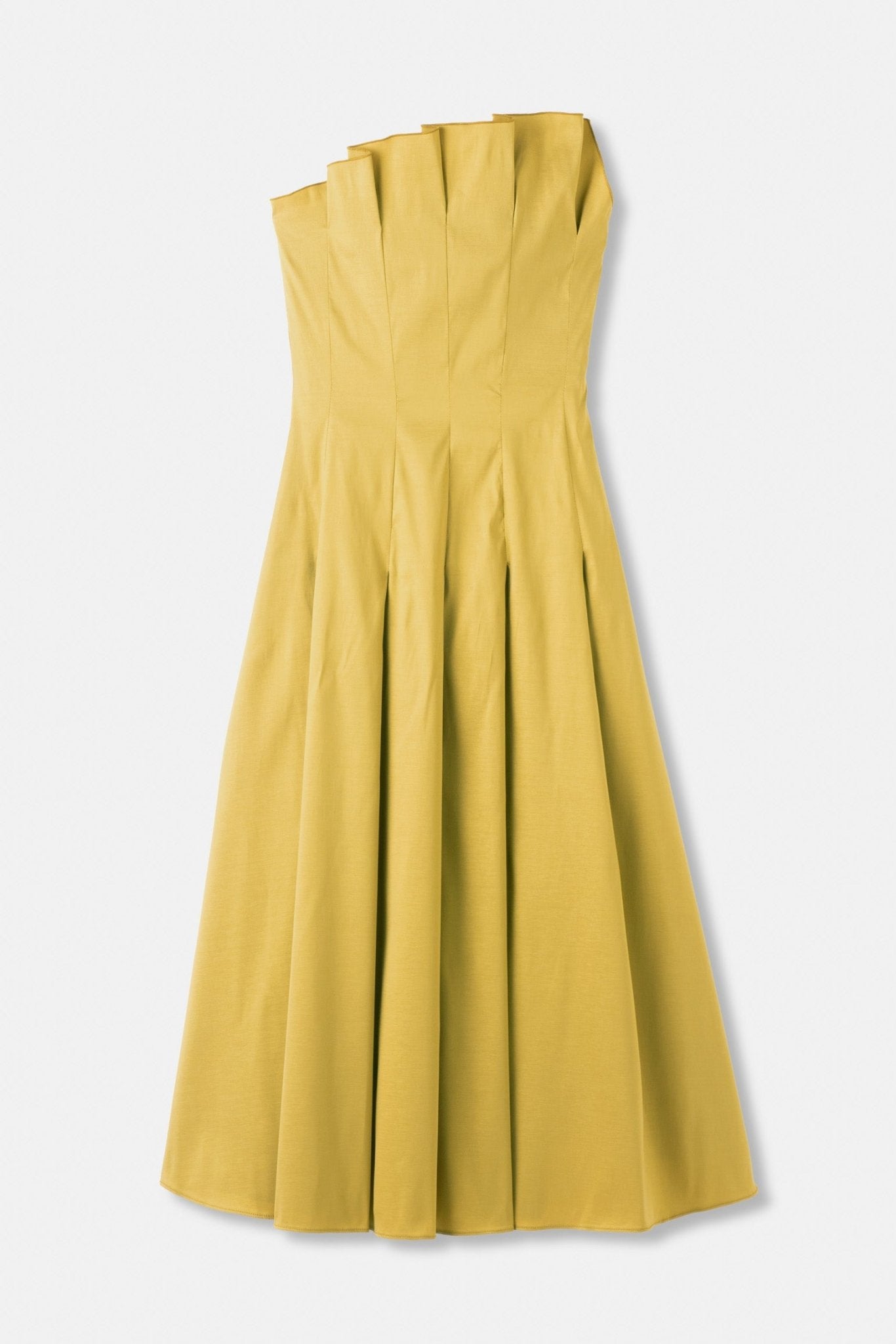 Vestido CORDELIA Oliva Peridoto - BIMANI