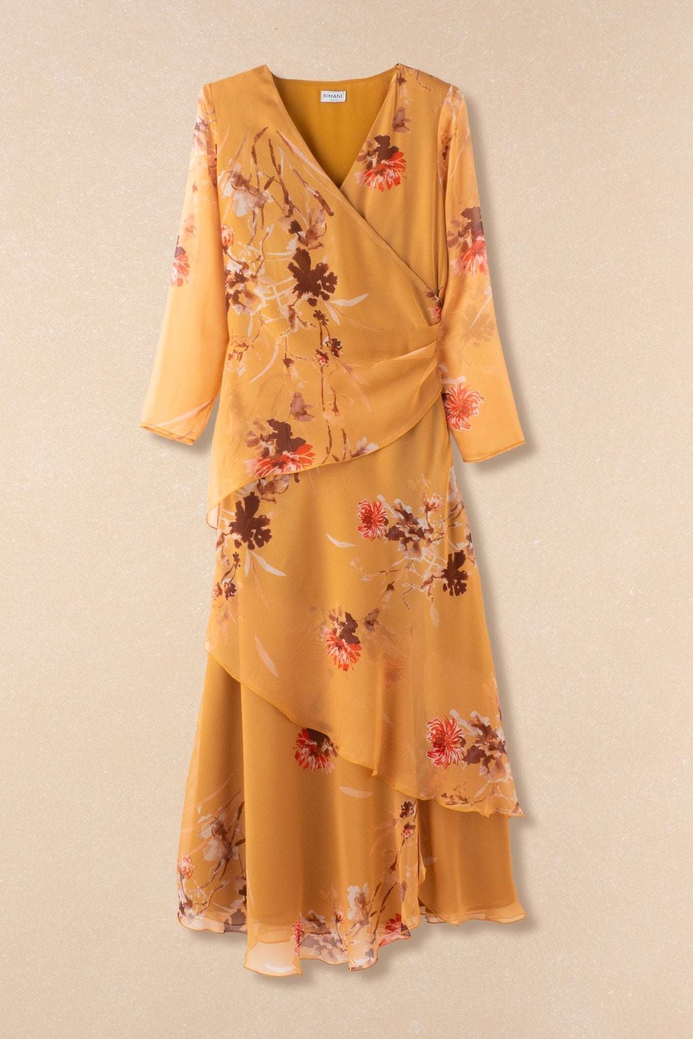 Vestido GIA SIBI Estampado Ámbar - BIMANI