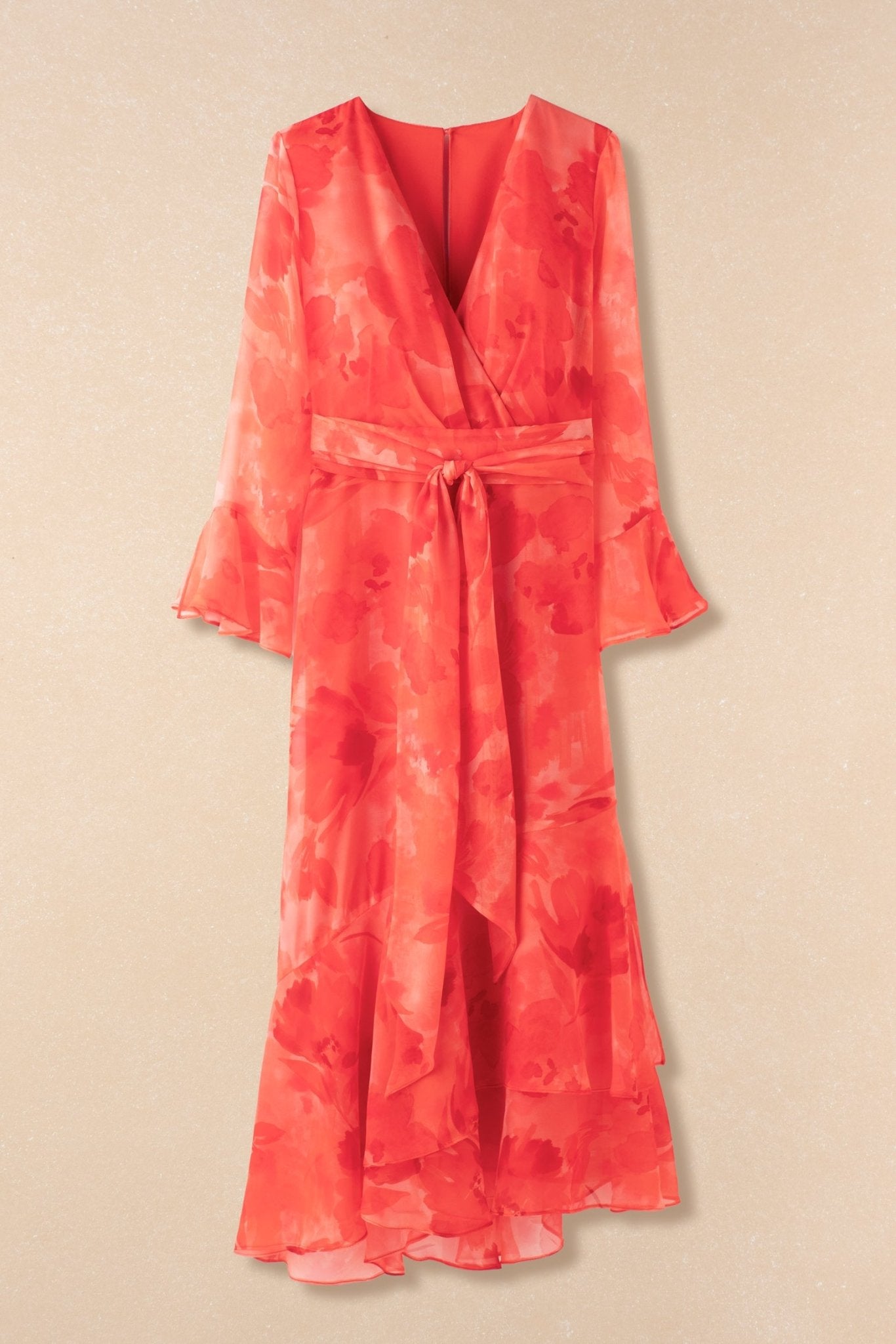 Vestido LOURDES Estampado Coral - BIMANI