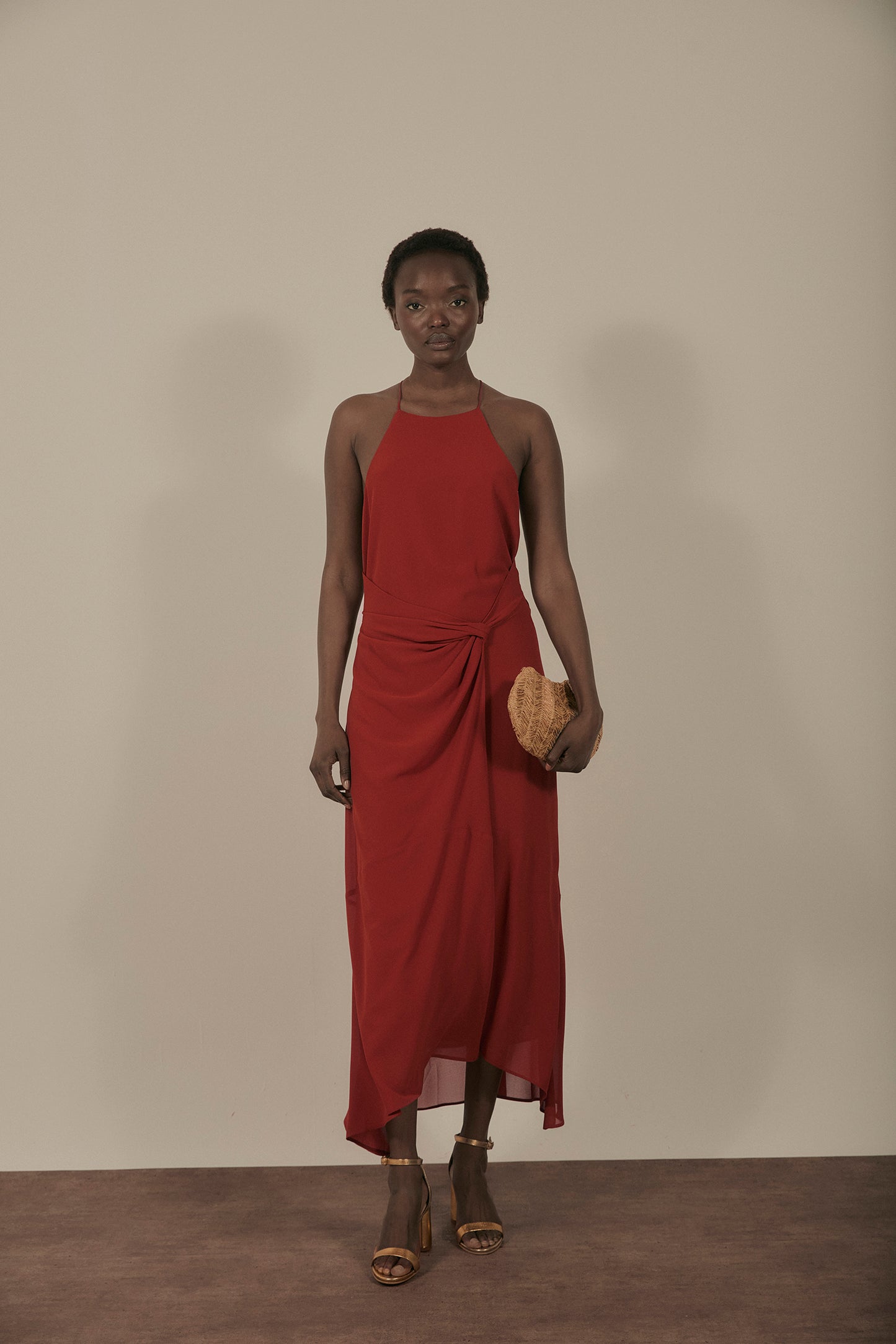 Vestido LAREDO Teja Mencía
