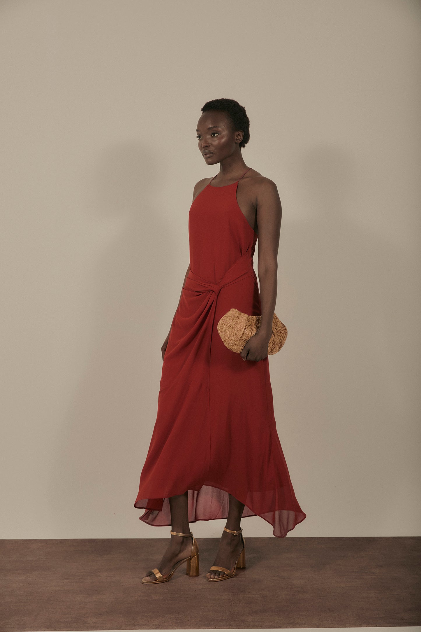 Vestido LAREDO Teja Mencía