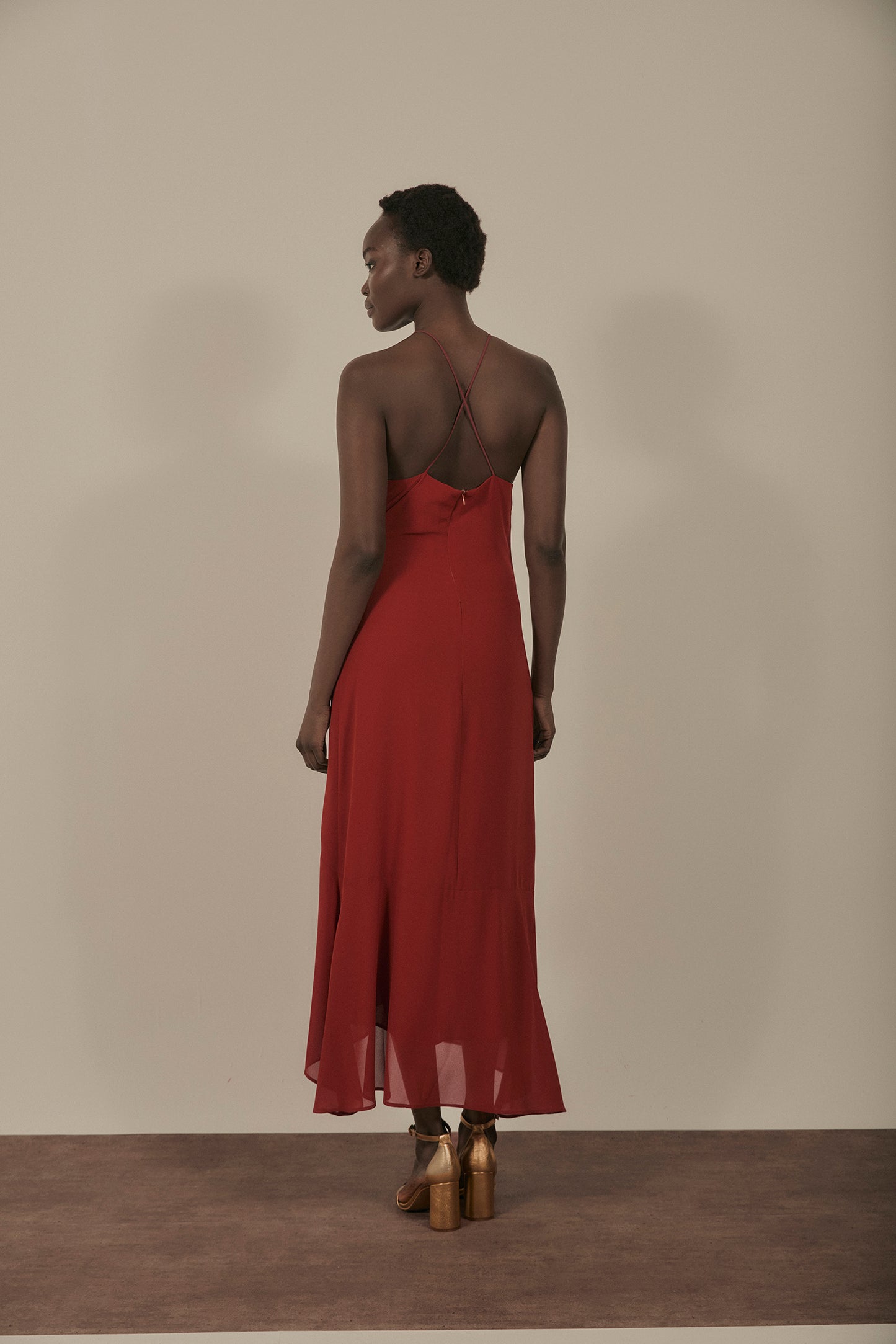 Vestido LAREDO Teja Mencía