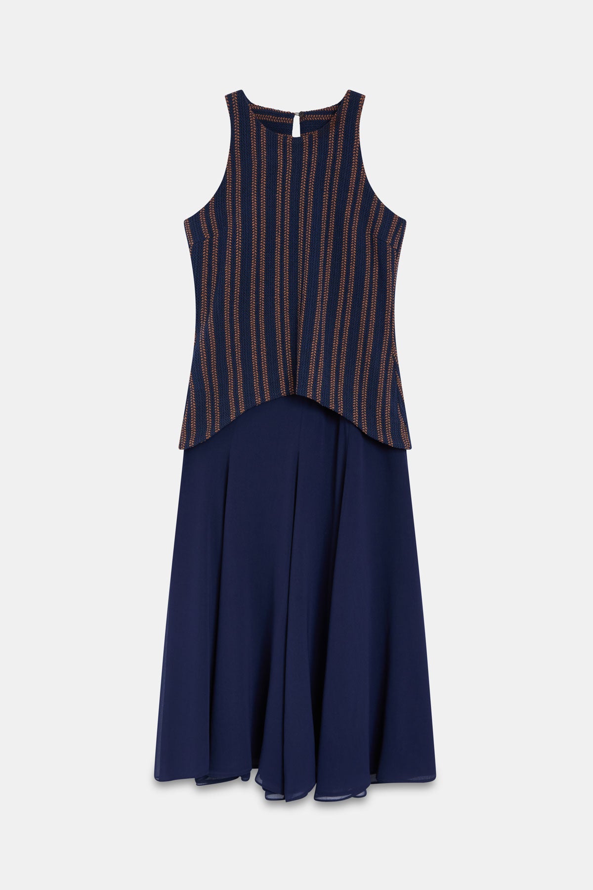 Vestido LUNÉ Rayas Azul