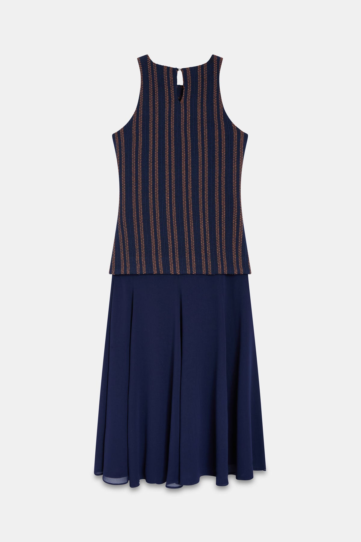 Vestido LUNÉ Rayas Azul