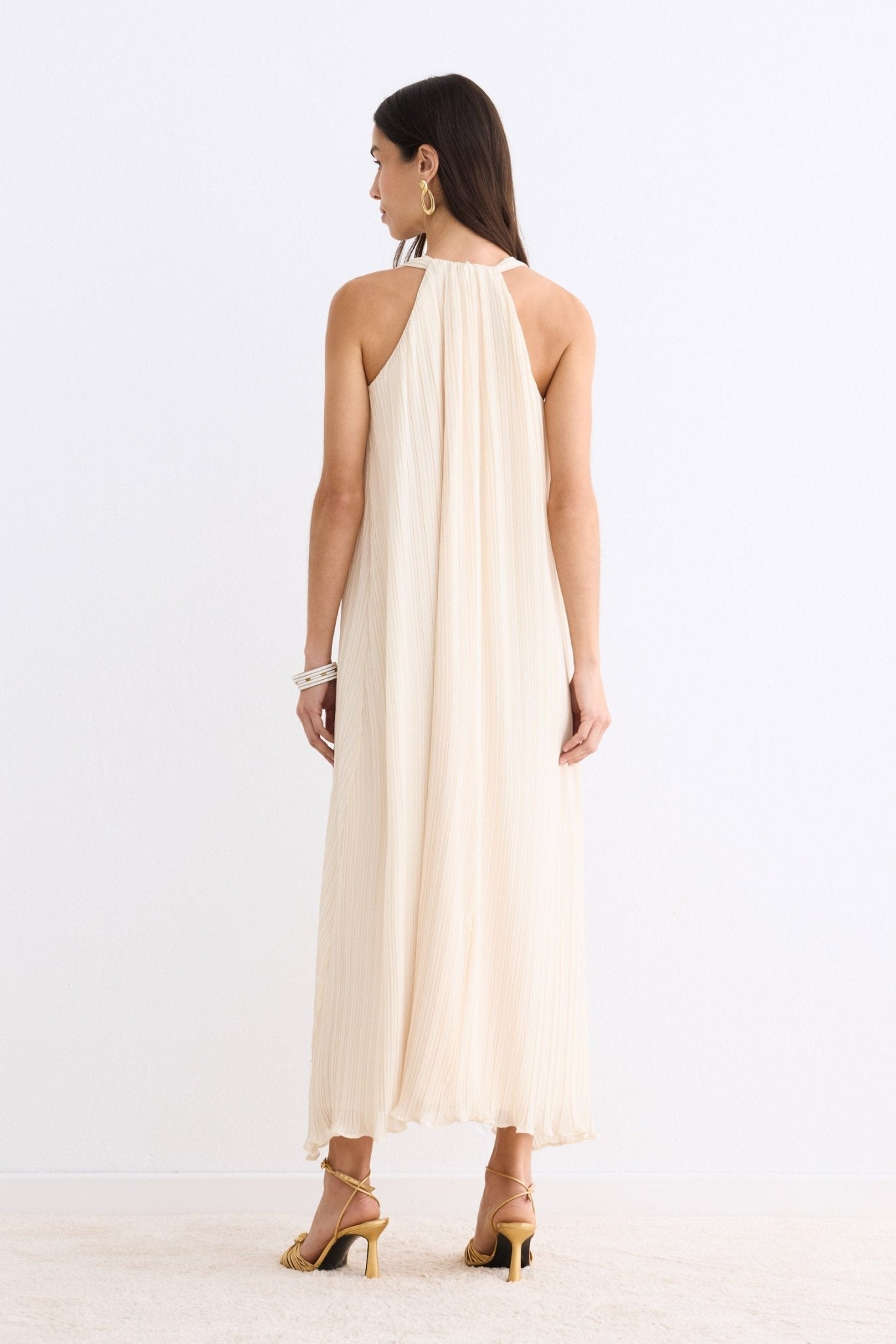 Vestido MENORCA Beige Caliza - BIMANI