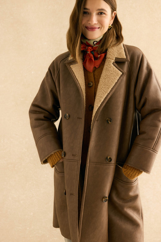 Abrigo IVY Marrón - BIMANI