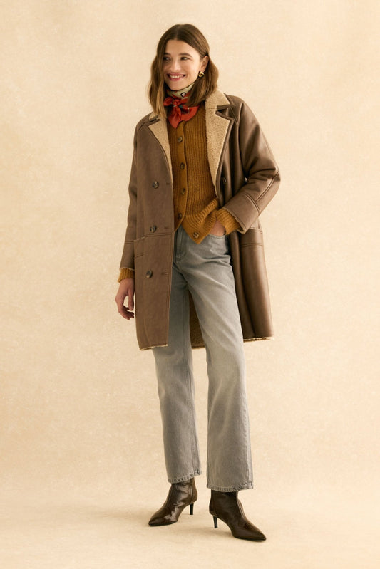 Abrigo IVY Marrón - BIMANI