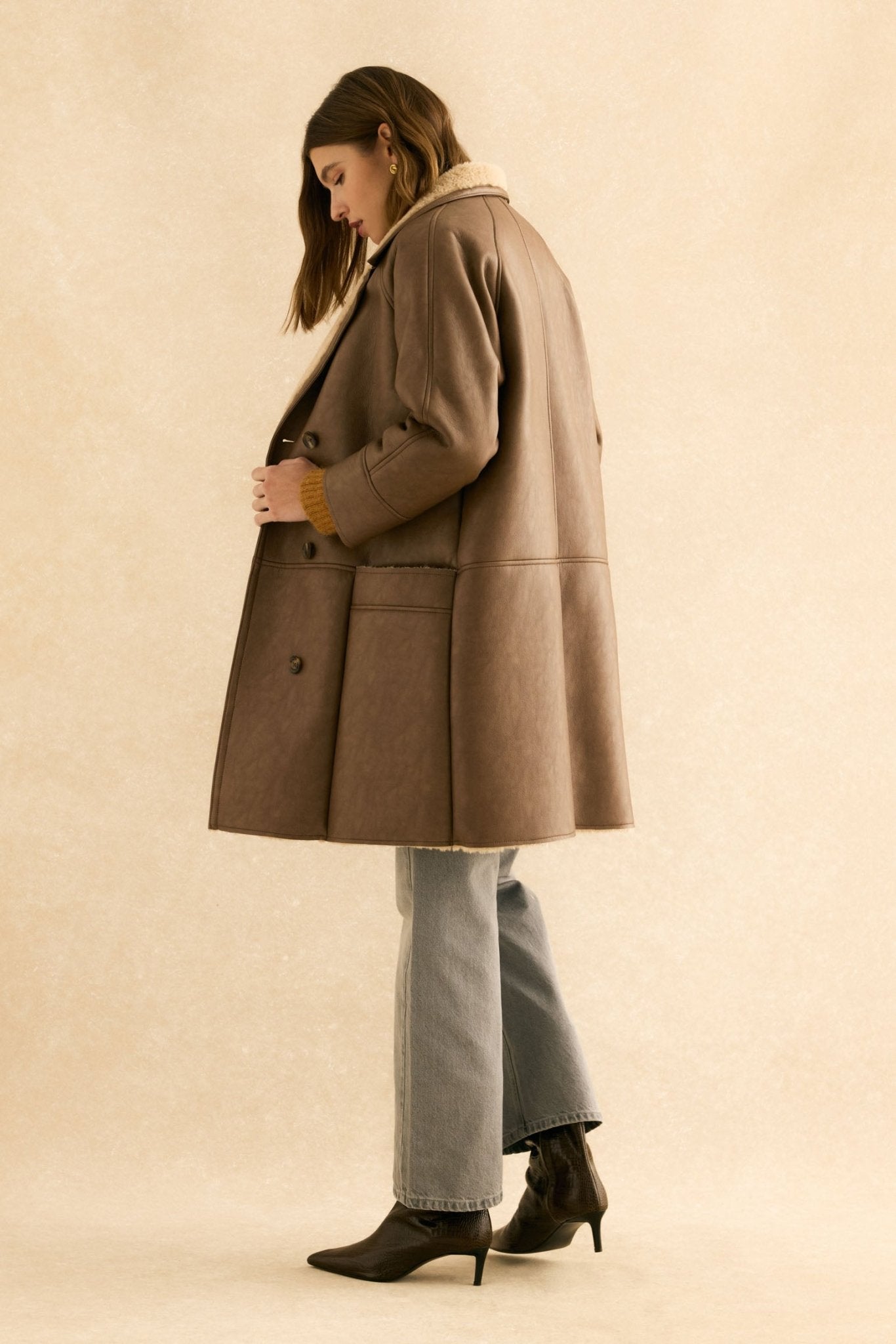 Abrigo IVY Marrón - BIMANI