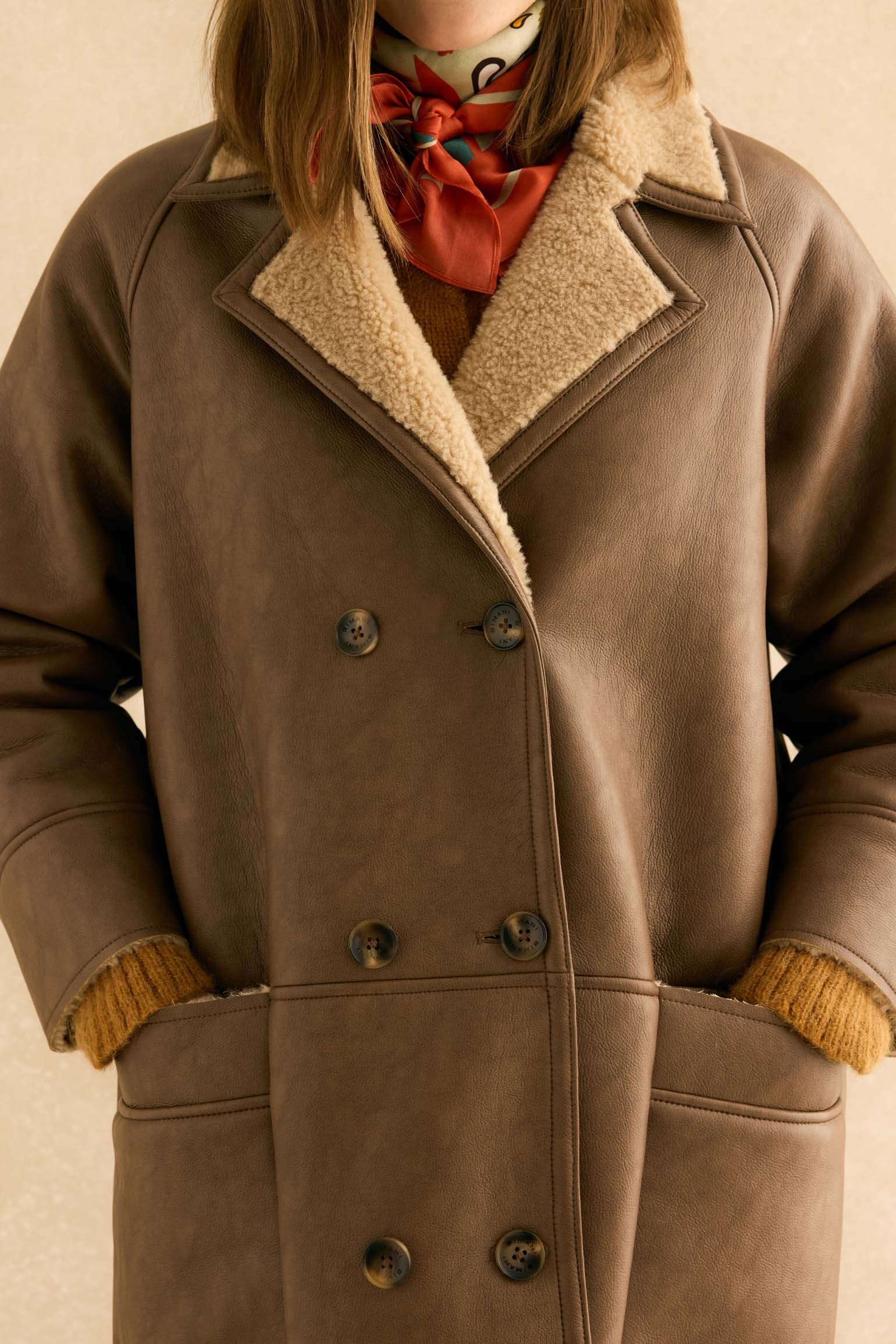 Abrigo IVY Marrón - BIMANI