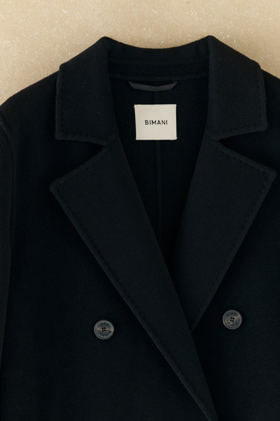 Abrigo BIDART Negro - BIMANI
