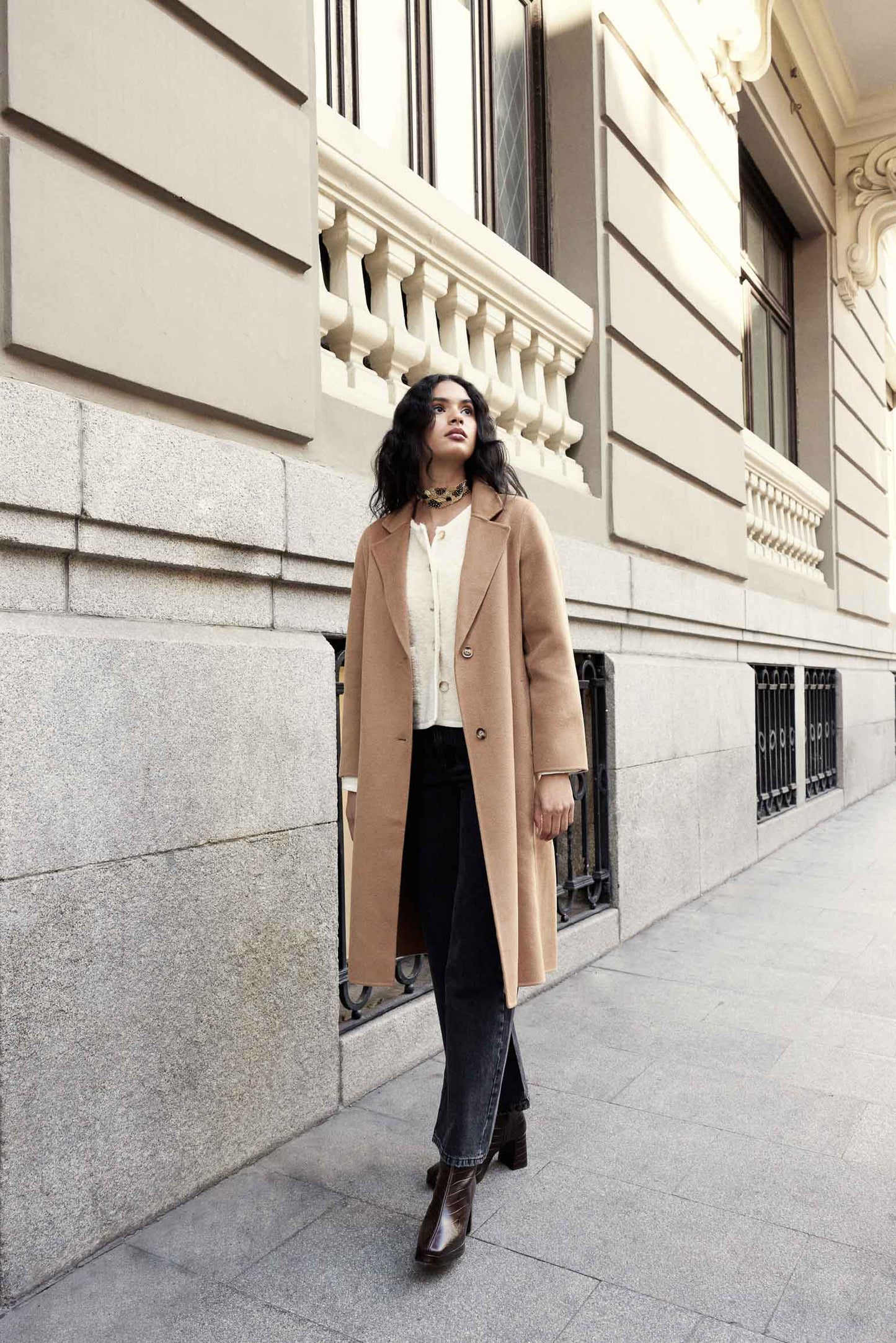 LINCOLN Camel Coat