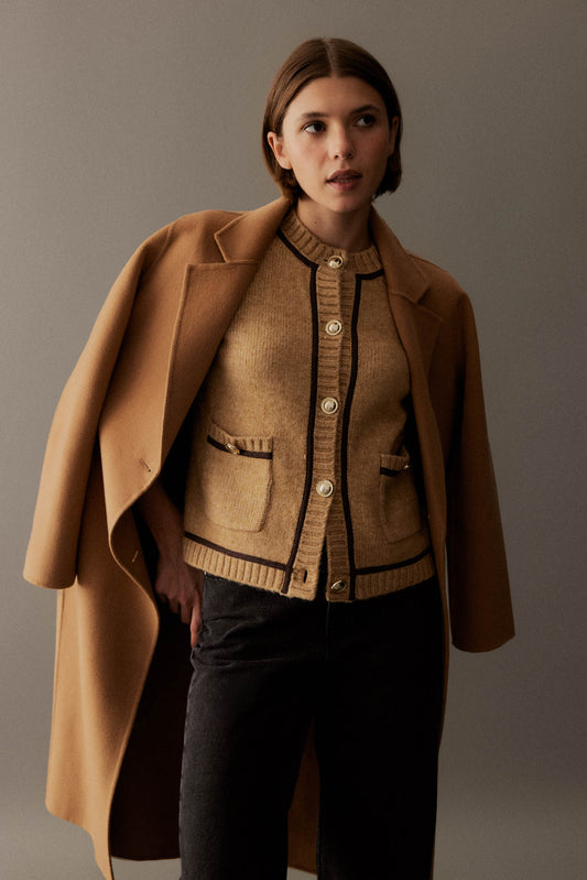 LINCOLN Camel Coat