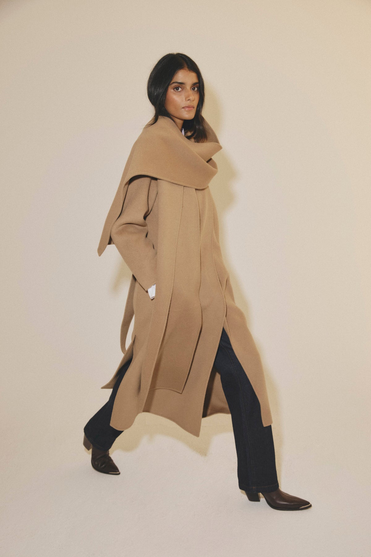Abrigo SELMA Camel