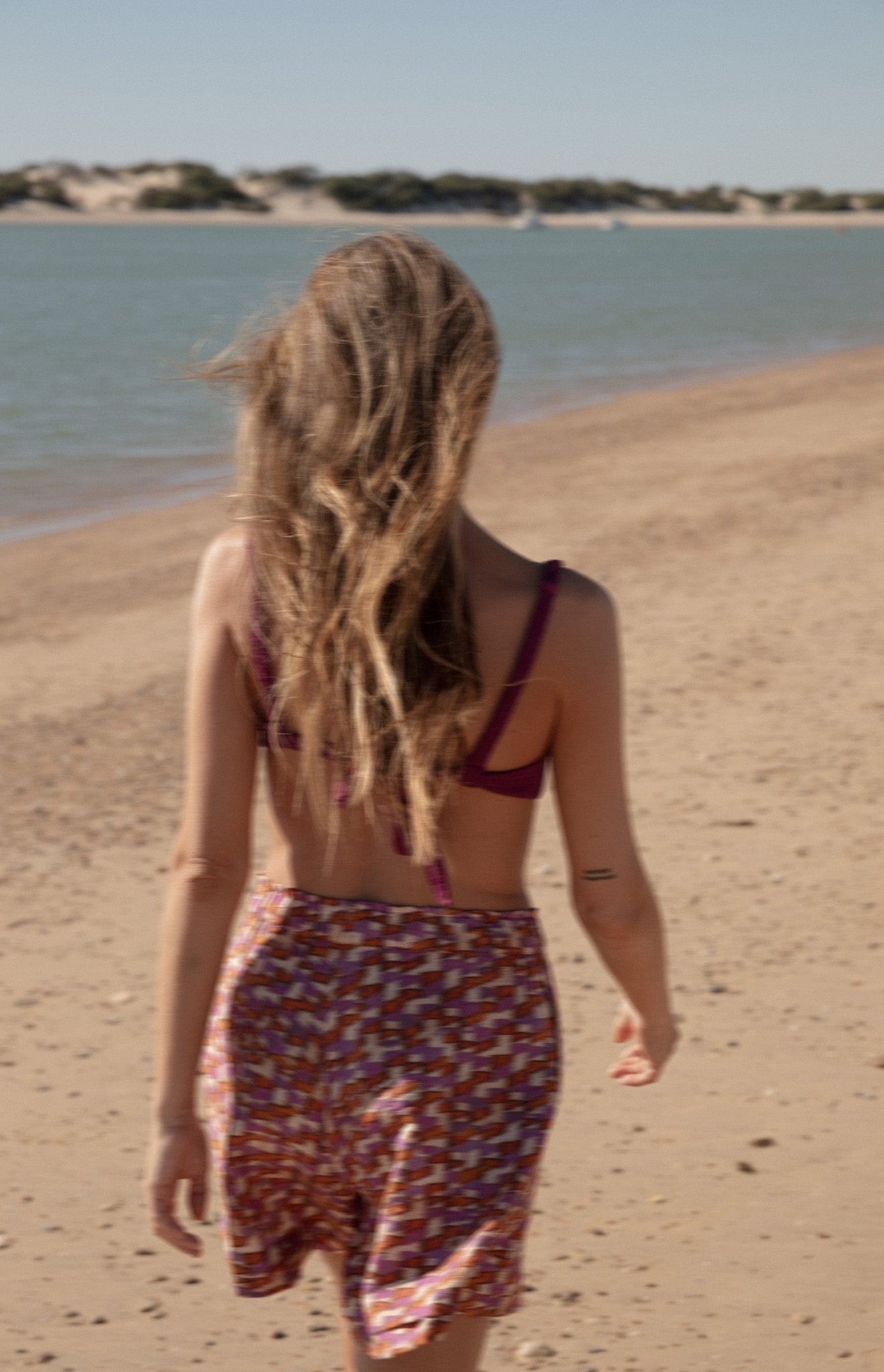 Bermuda SAONA Estampado Teja - BIMANI