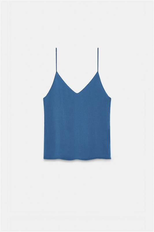 ALESSIA Basalt Blue Top