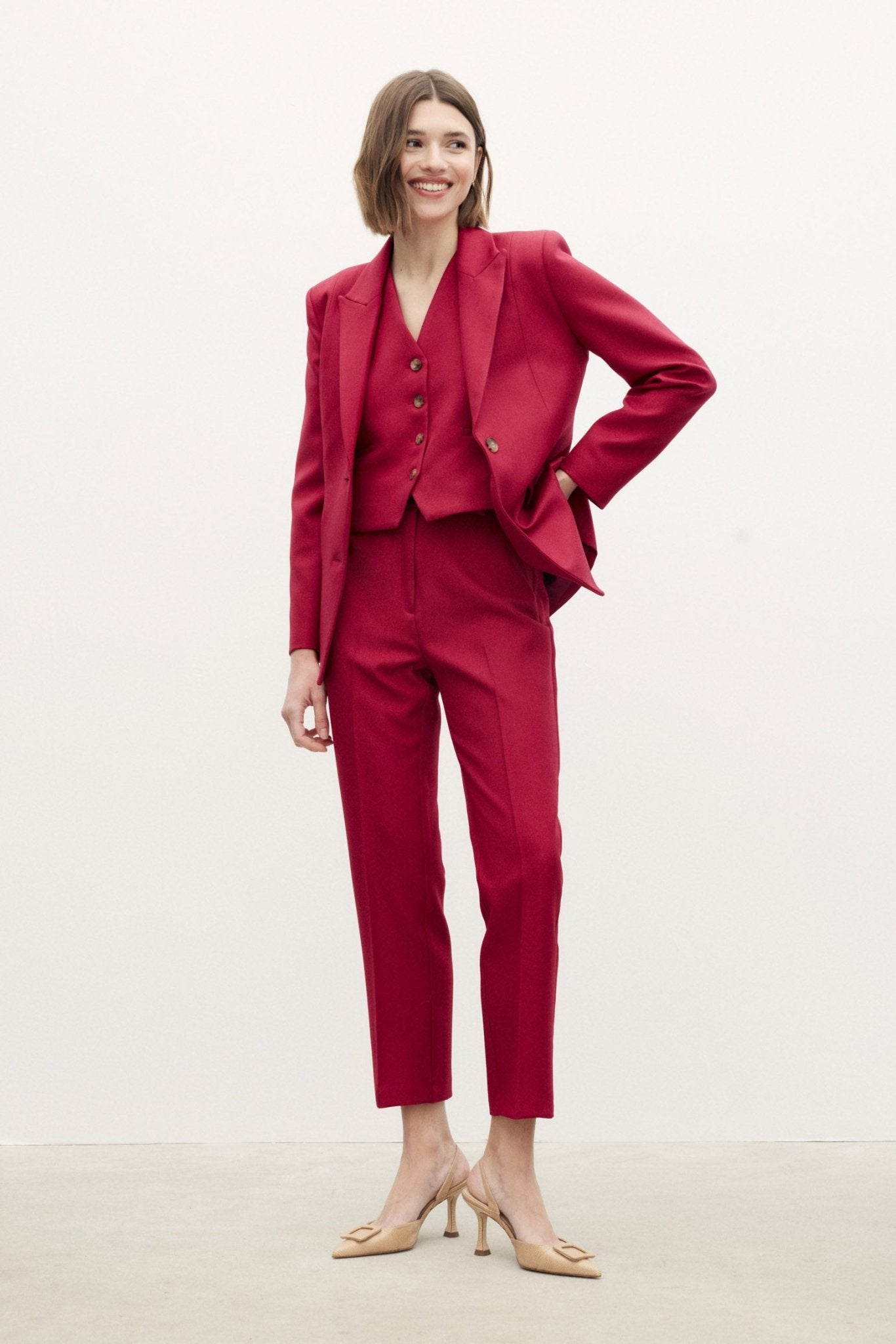 Blazer BRANDON Cherry - BIMANI