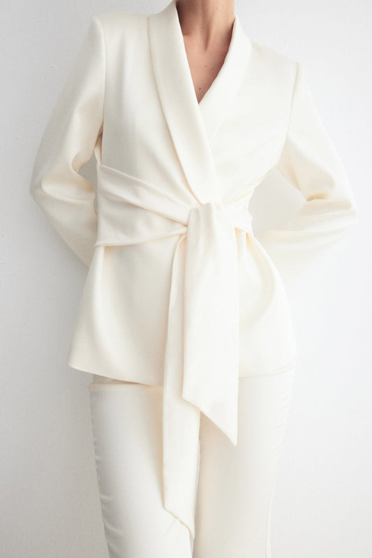 White QUARTZ Jacket