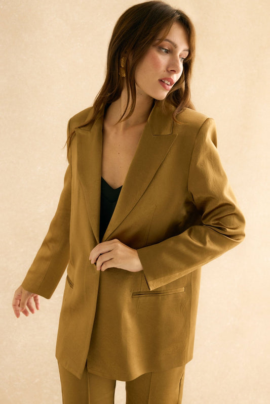 Blazer GARNET Dorado - BIMANI