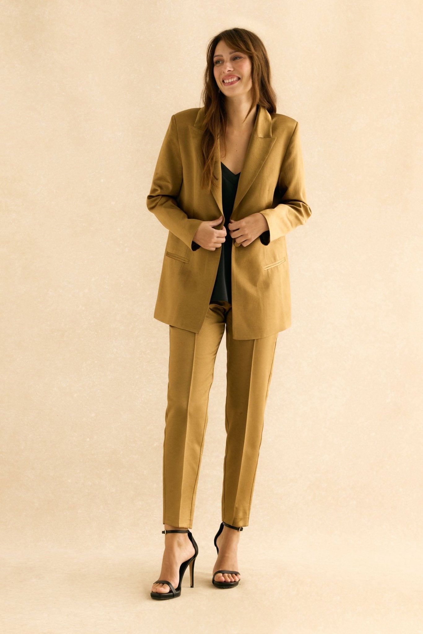 Blazer GARNET Dorado - BIMANI