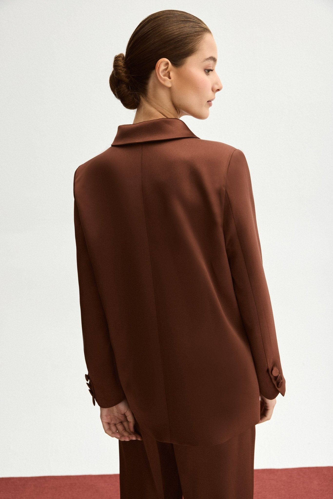 Blazer JACKIE Marrón Mocca - BIMANI