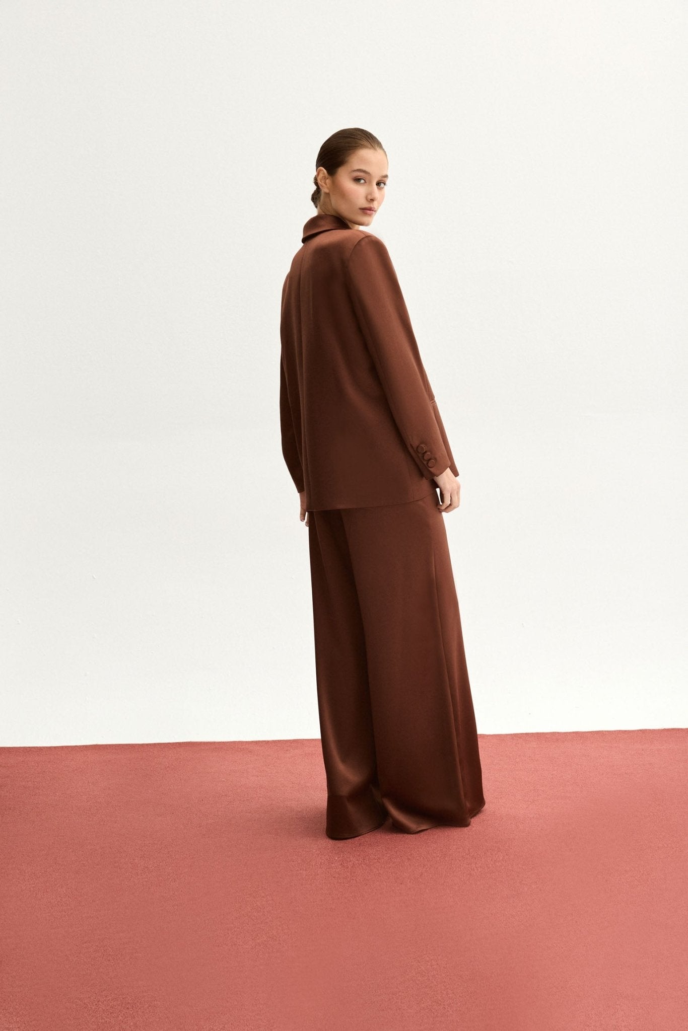 Blazer JACKIE Marrón Mocca - BIMANI