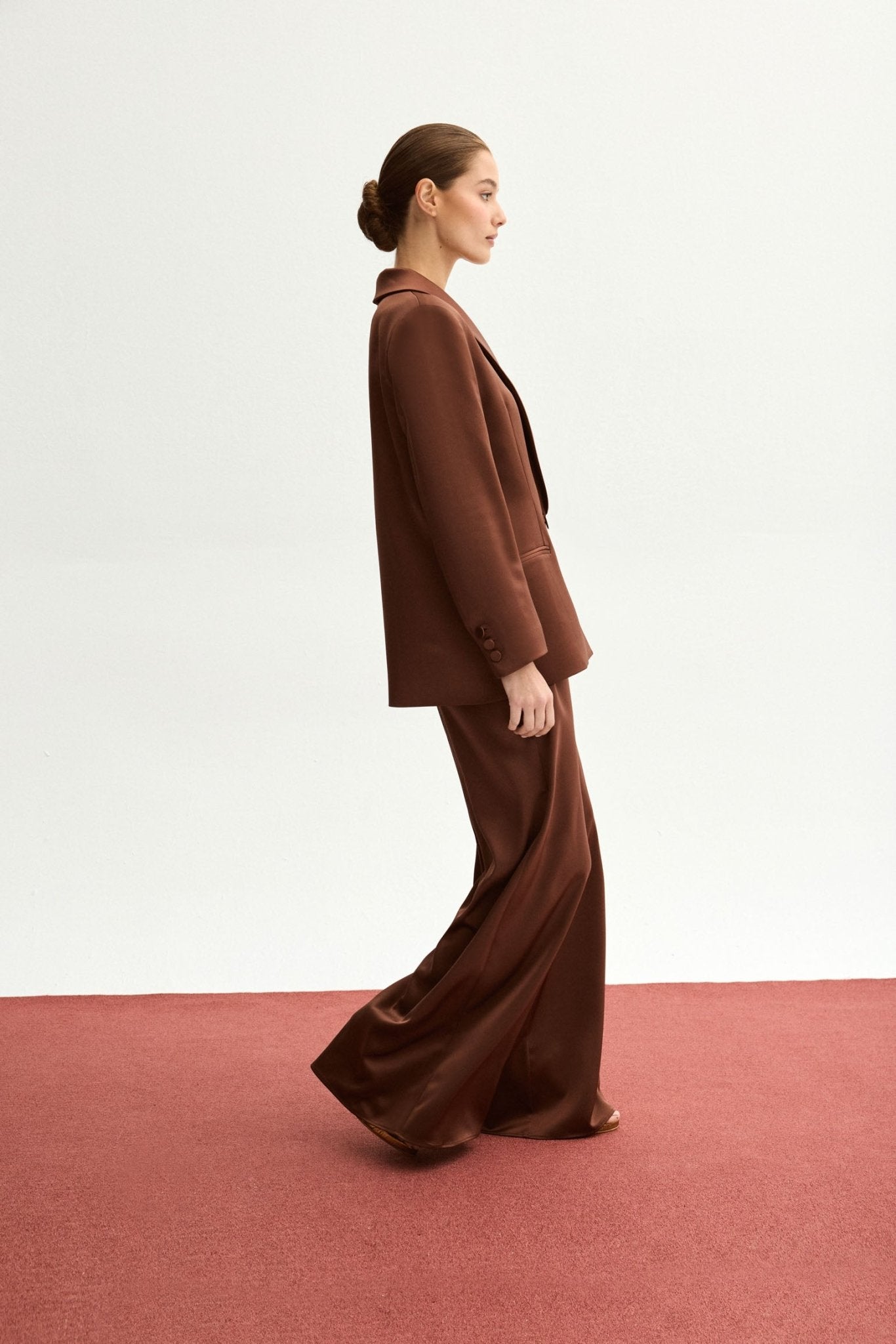 Blazer JACKIE Marrón Mocca - BIMANI