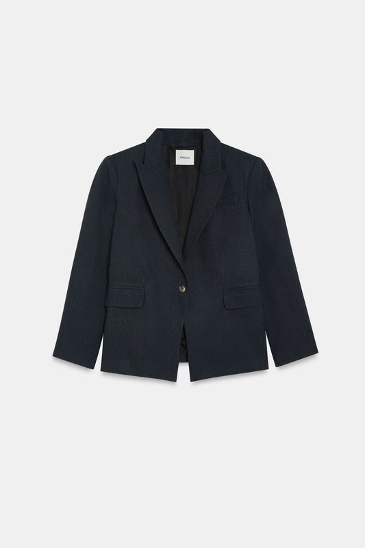 Blazer QUINN Rayas Azul