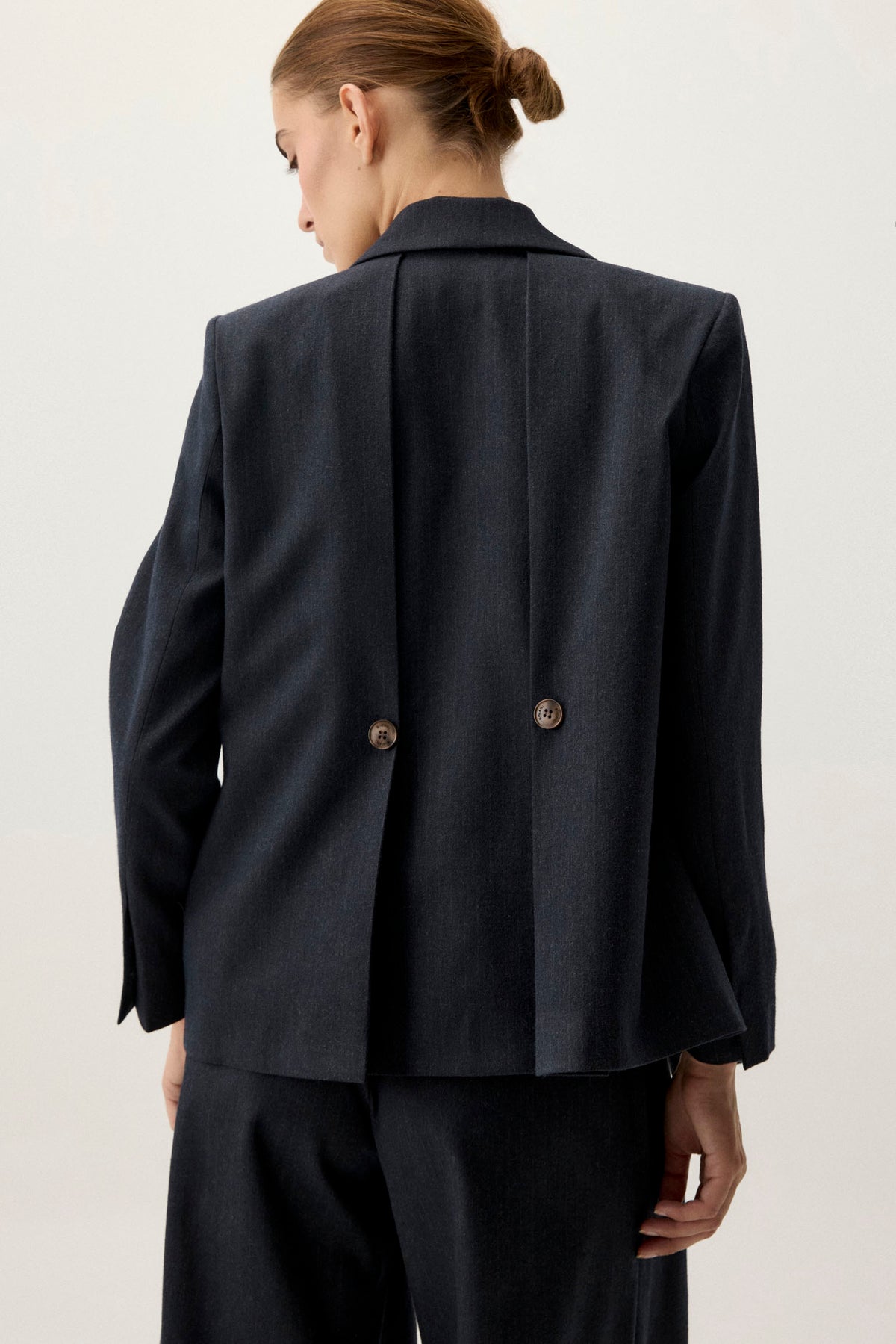 Blazer QUINN Rayas Azul
