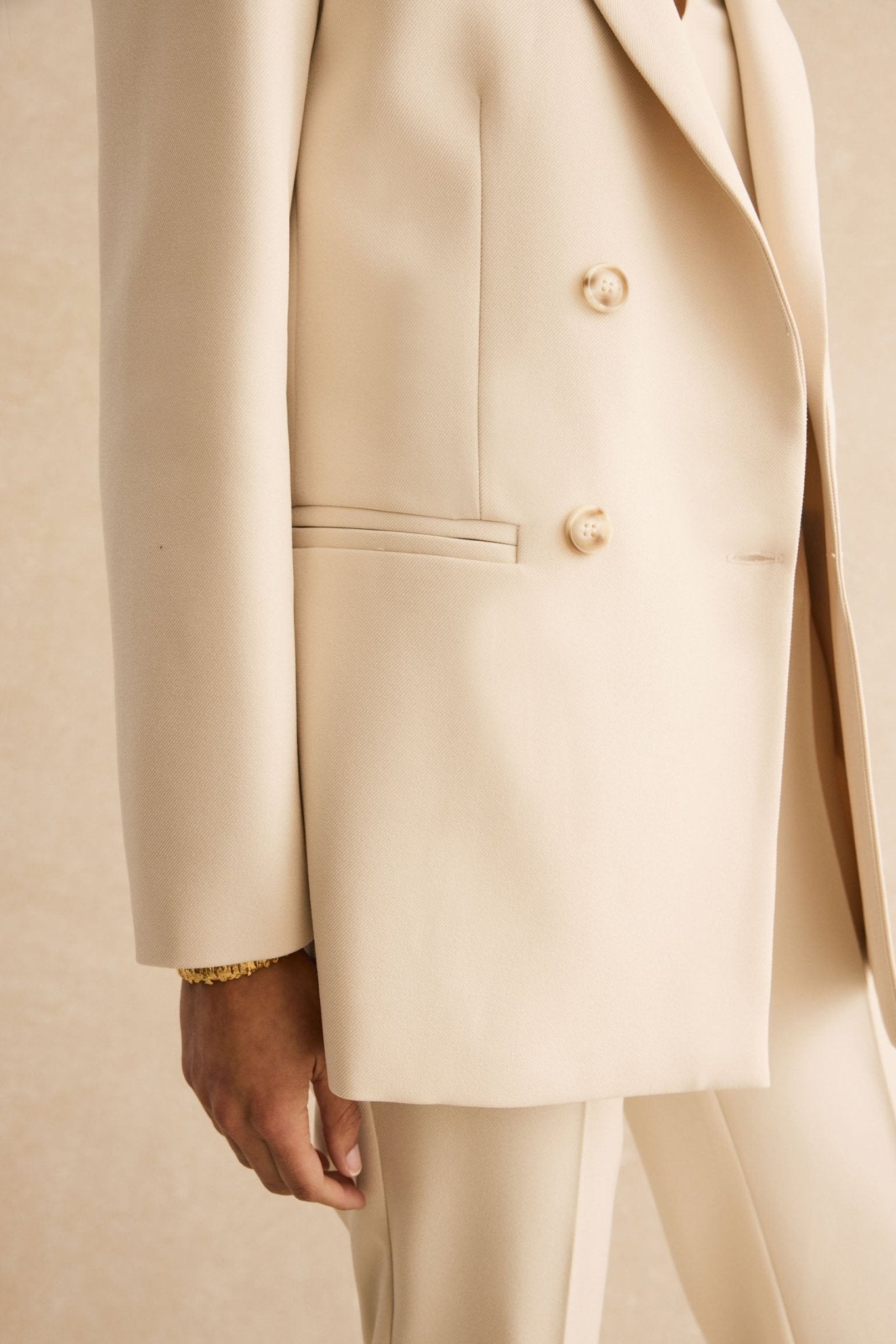 Blazer SAGANE Beige - BIMANI