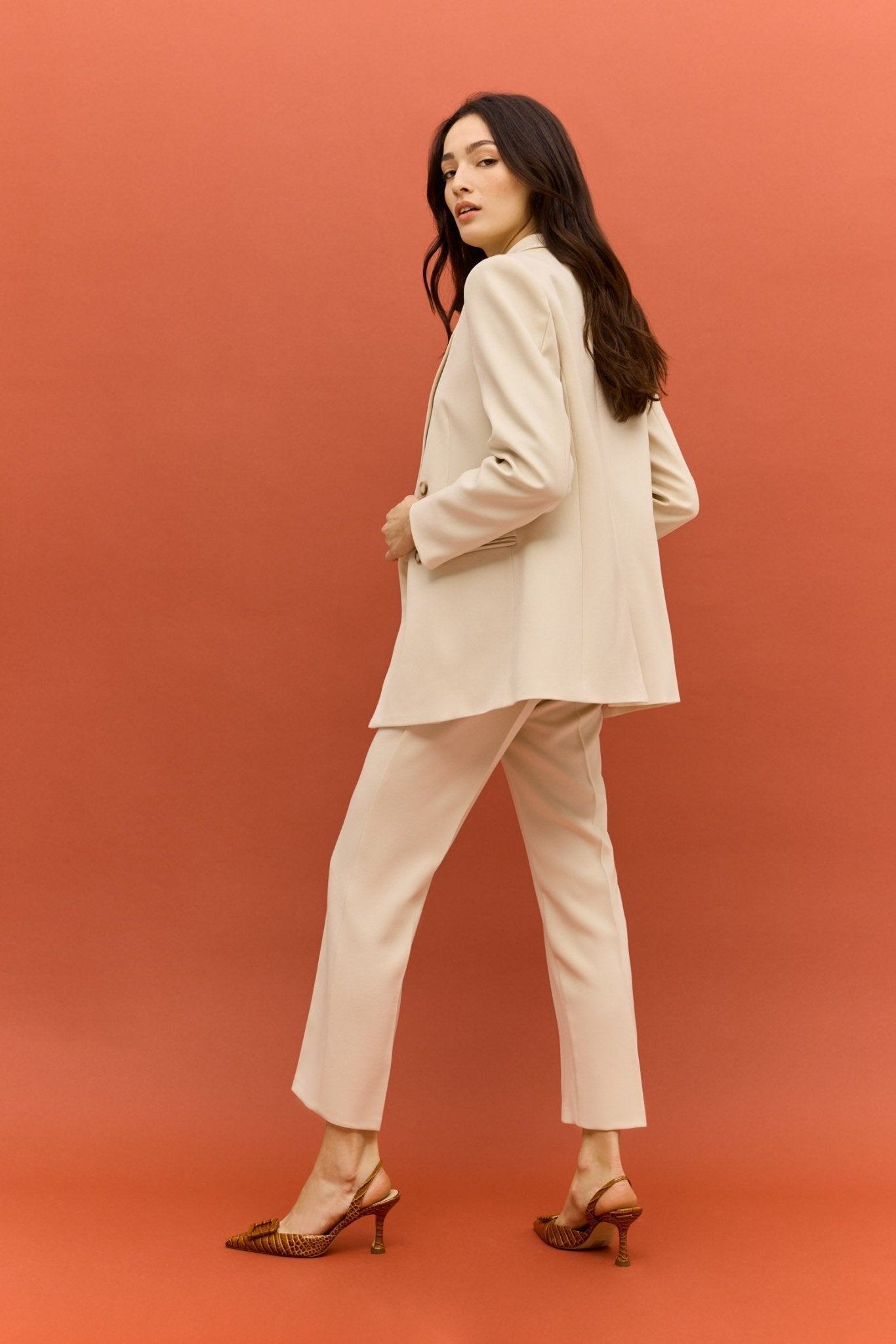 Blazer SAGANE Beige - BIMANI