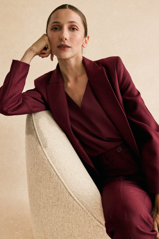 Blazer SAGANE Burdeos - BIMANI