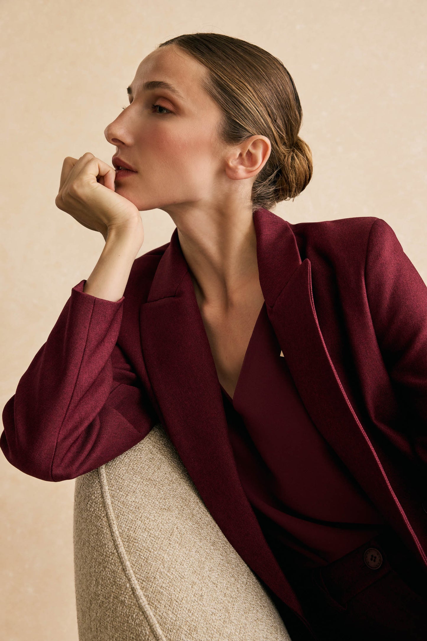 Blazer SAGANE Burdeos - BIMANI