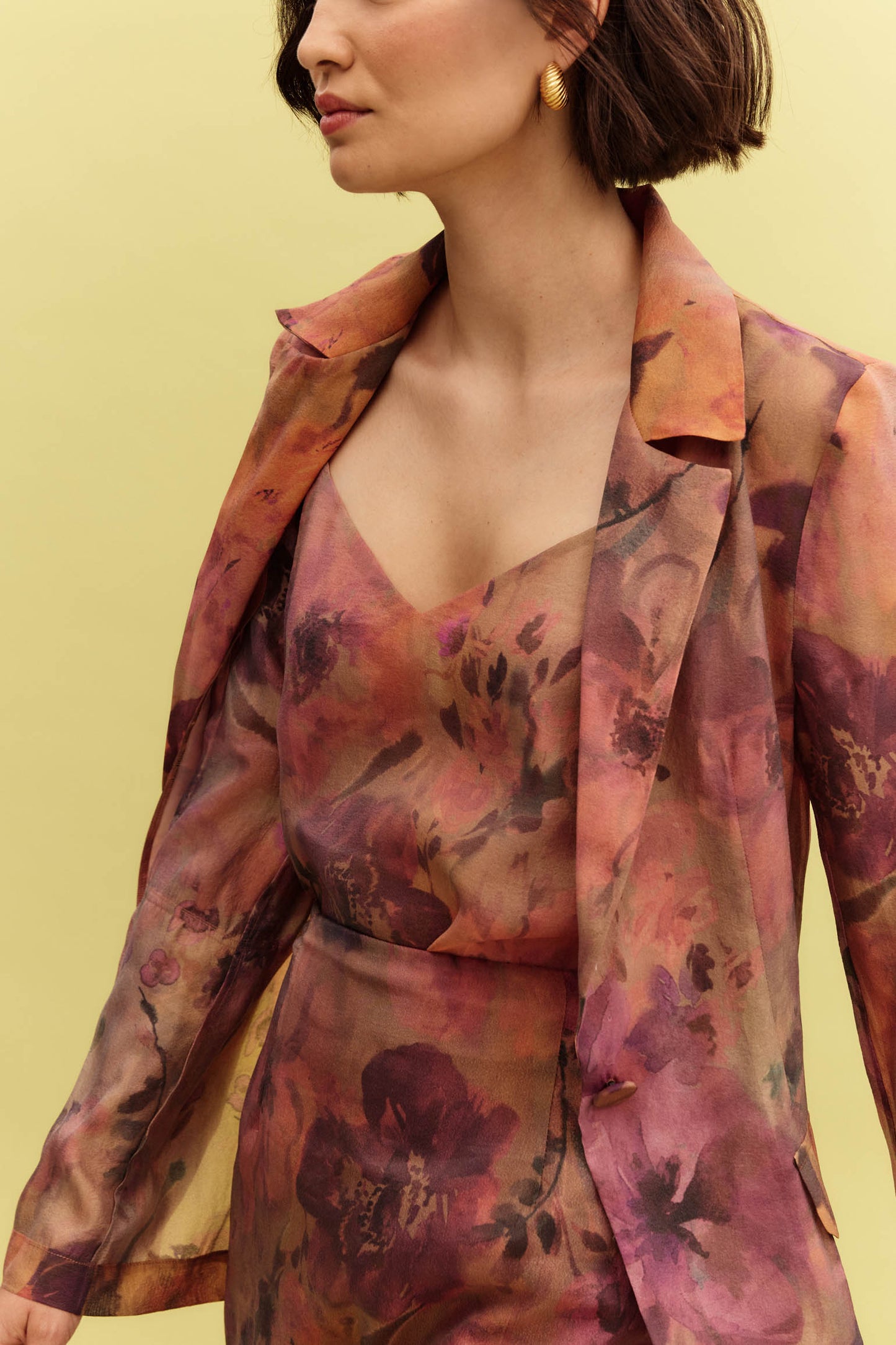 Blazer SOPHIE Estampado Nude - BIMANI