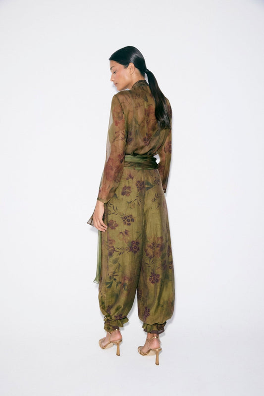 Blusa ADELA Estampado Oliva - BIMANI