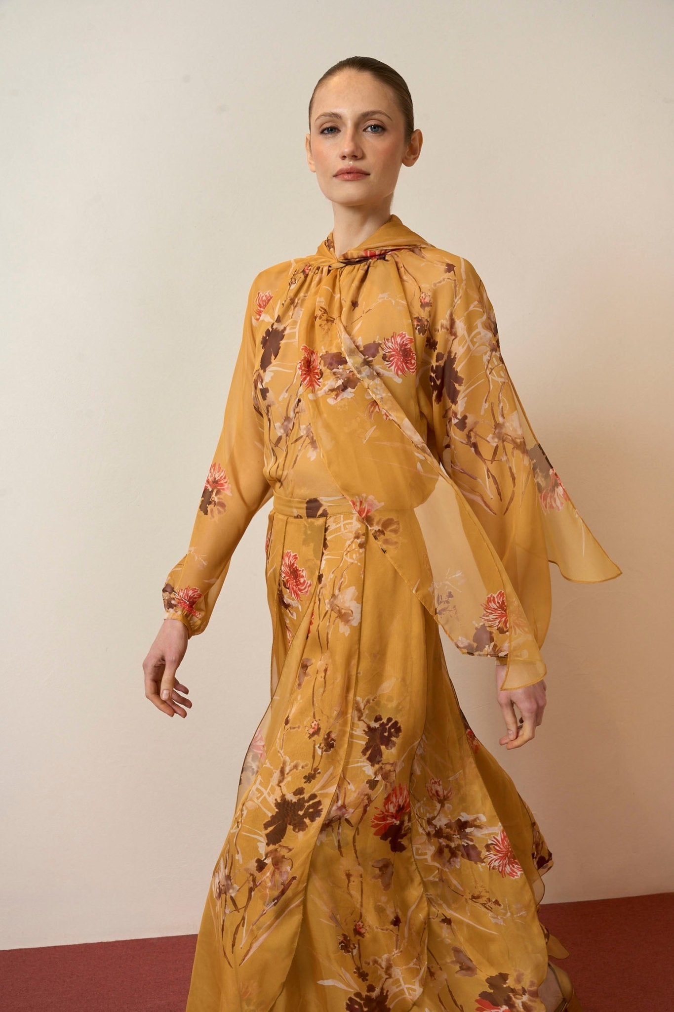 Blusa ÁFRICA Estampado Ámbar - BIMANI