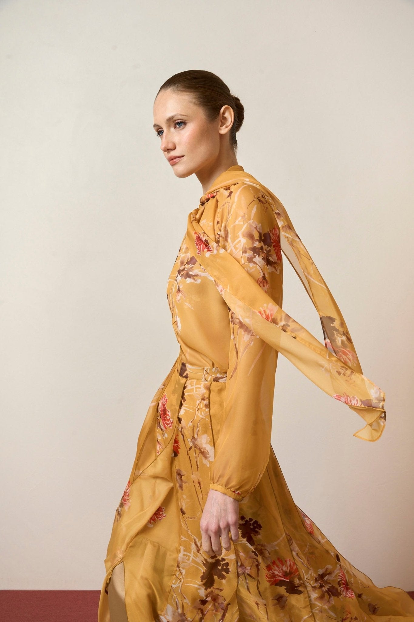 Blusa ÁFRICA Estampado Ámbar - BIMANI