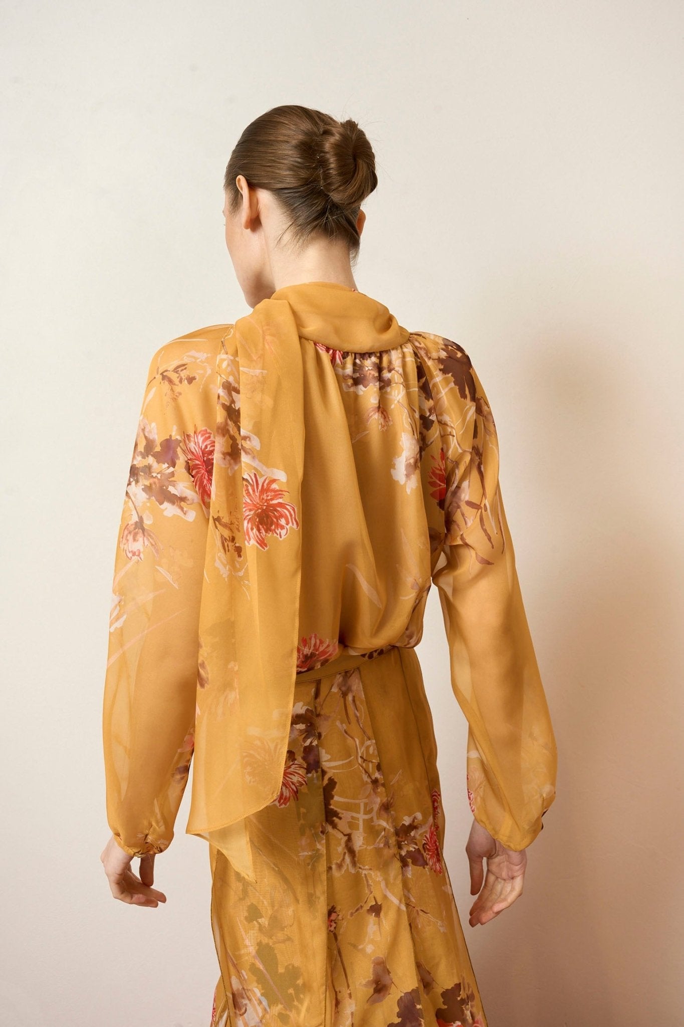 Blusa ÁFRICA Estampado Ámbar - BIMANI