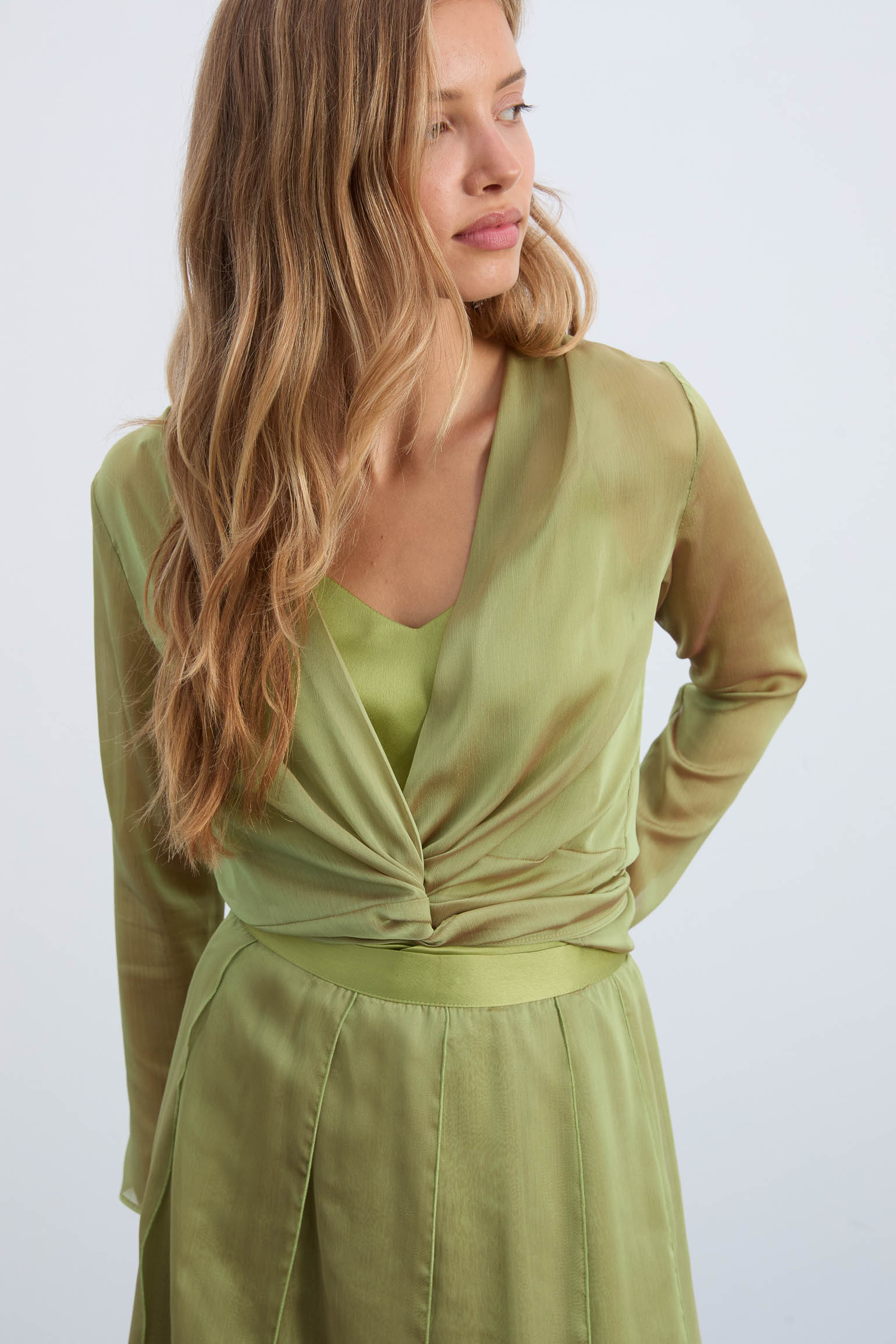 Blusa ÁMBAR Olive - BIMANI