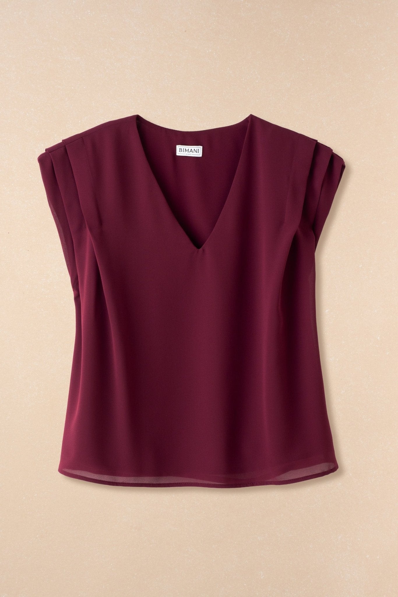 Blusa ANKARA Burdeos Monastrell - BIMANI