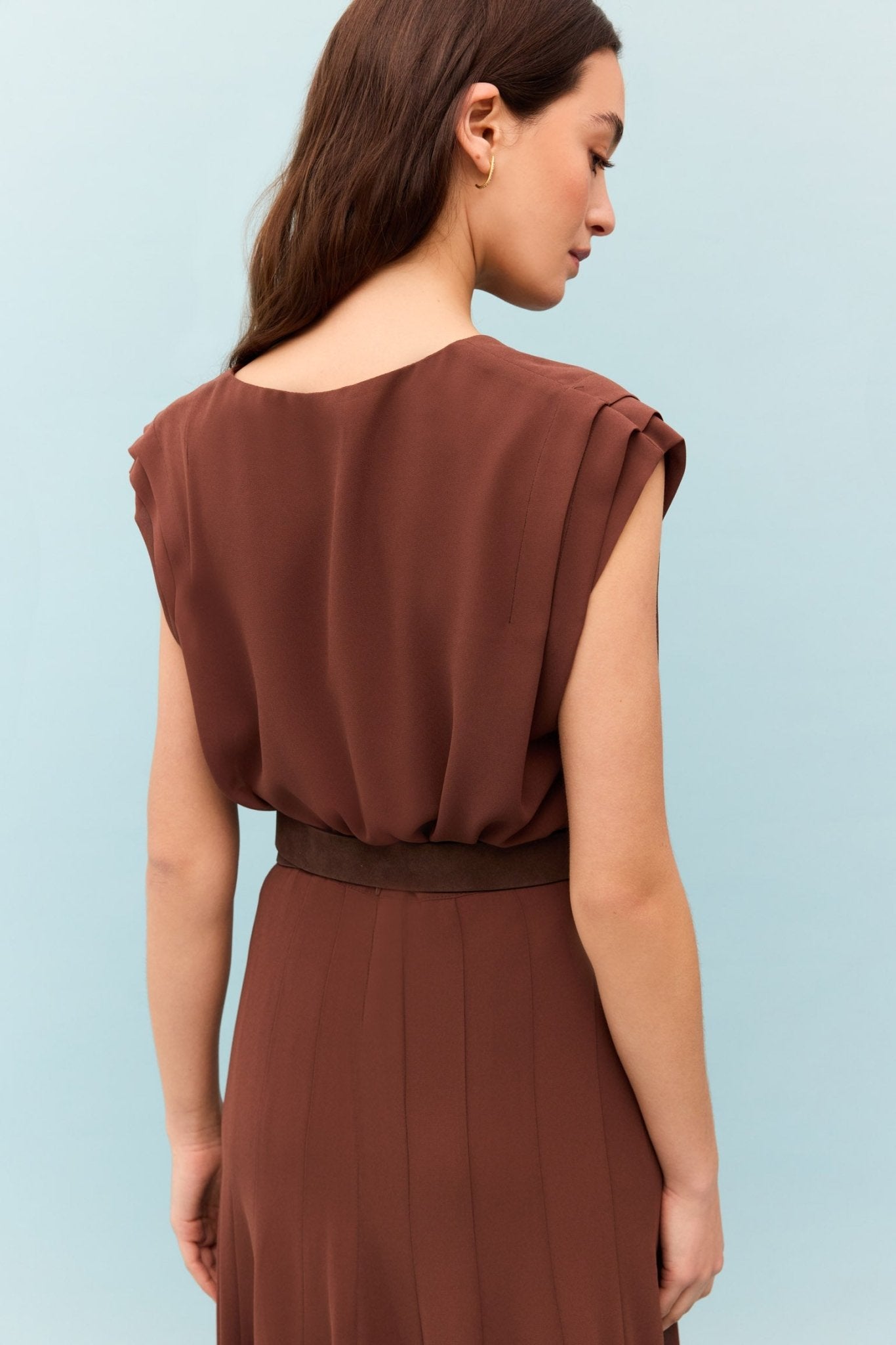 Blusa ANKARA Marrón Mocca - BIMANI