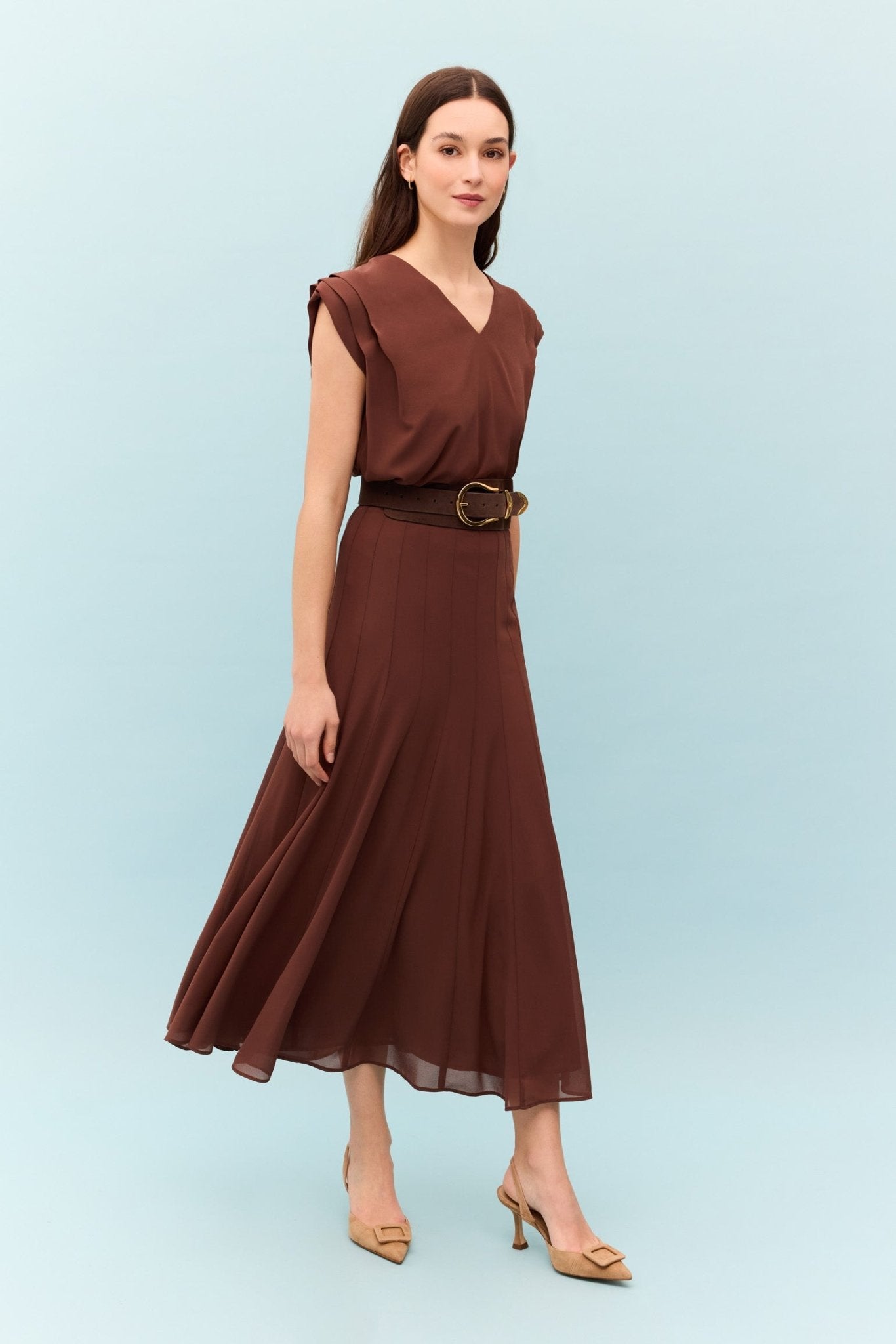 Blusa ANKARA Marrón Mocca - BIMANI