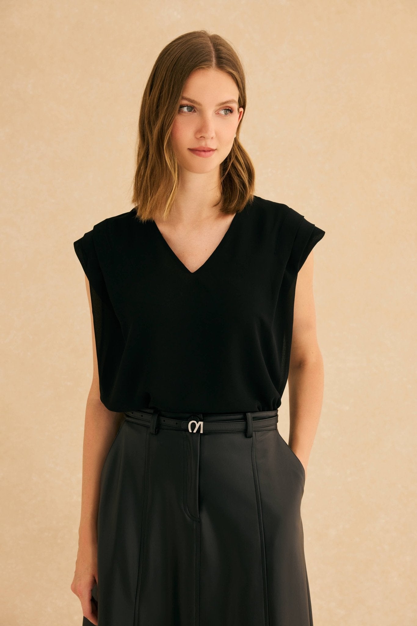 Blusa ANKARA Negro Magnético - BIMANI