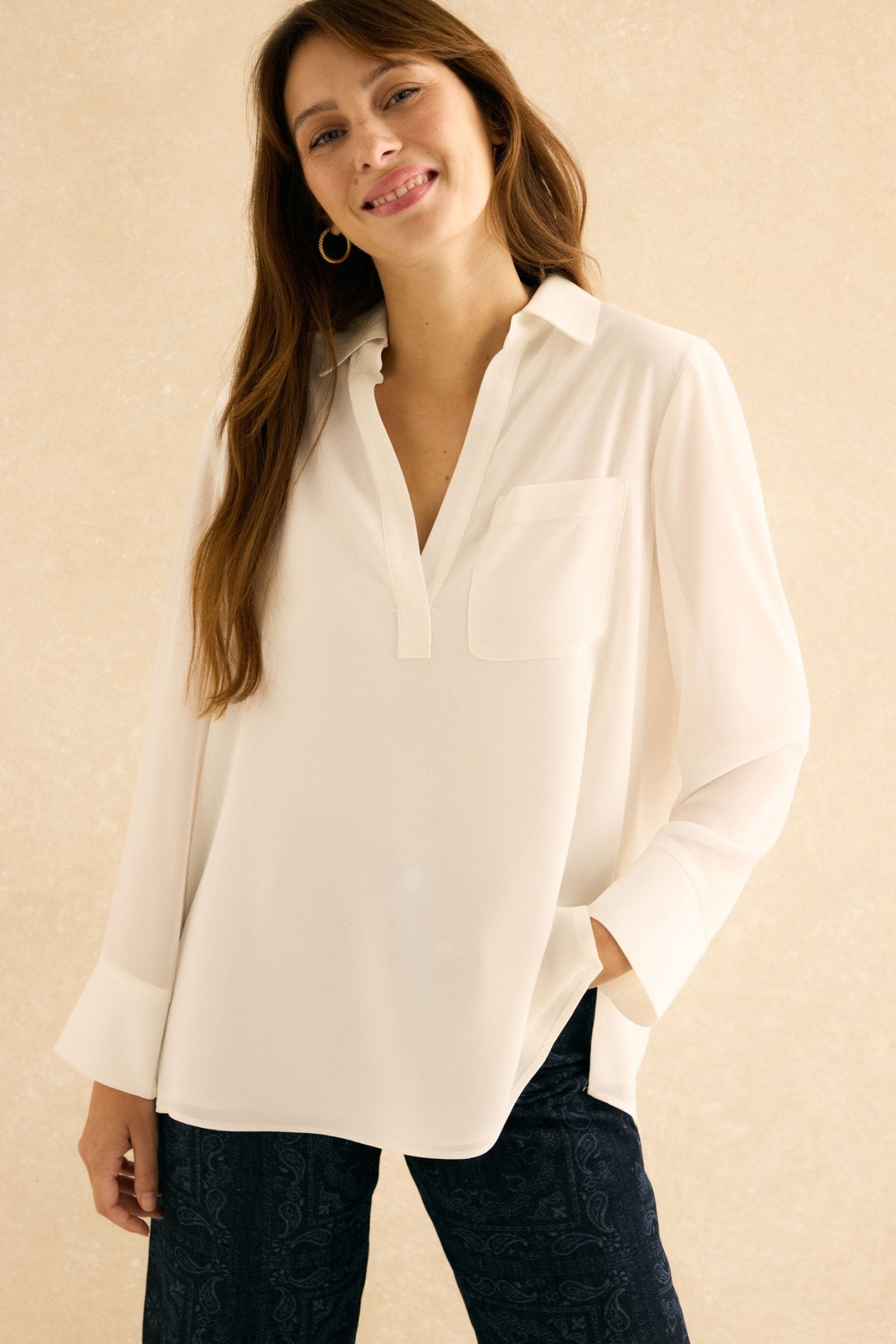 Blusa ARENA Blanco Eterno - BIMANI