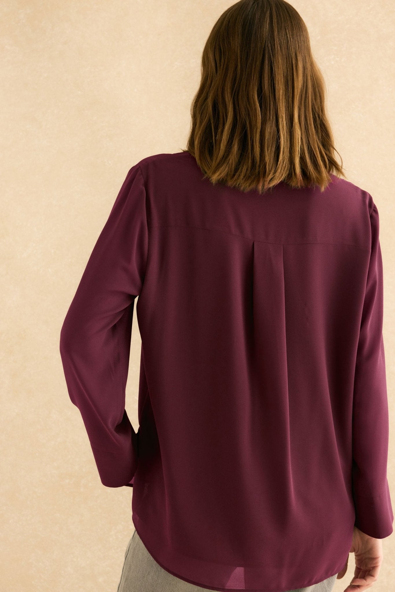 Blusa ARENA Morado Garnacha - BIMANI