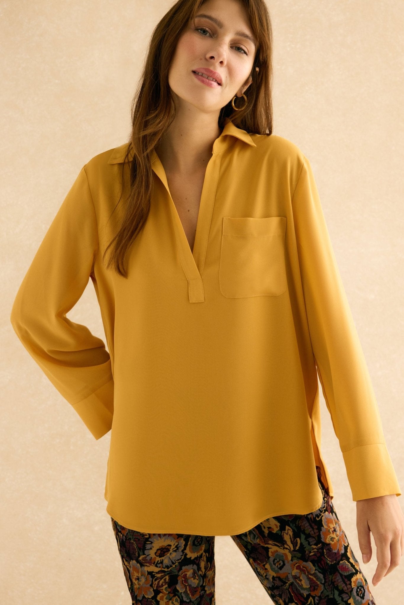 Blusa ARENA Mostaza Dulce - BIMANI