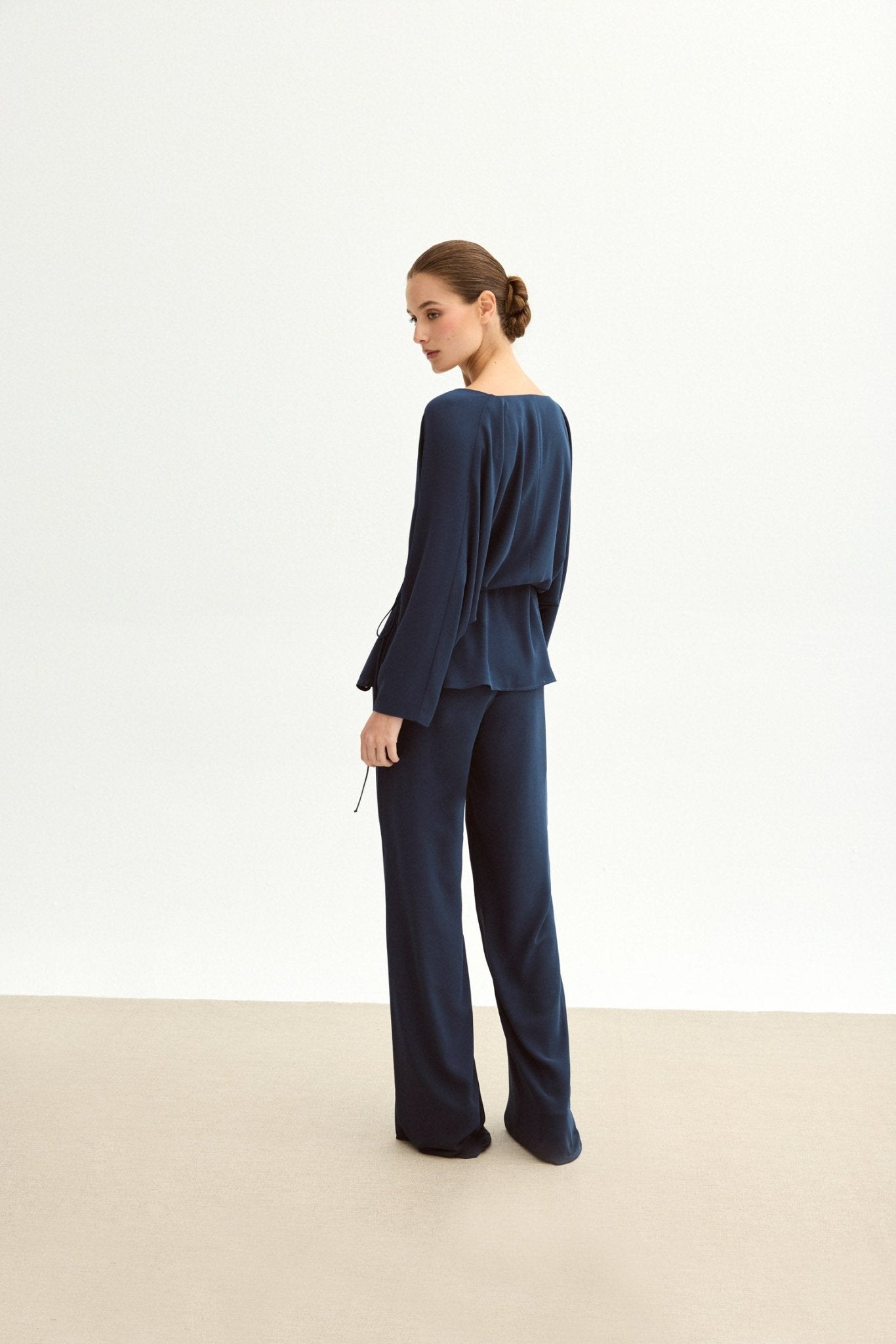 Blusa ARIELLE Azul Cantábrico - BIMANI